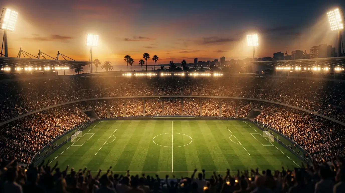 Argentina vs Cabo Verde World Cup 2026 knockout preview, stadium under lights in Miami