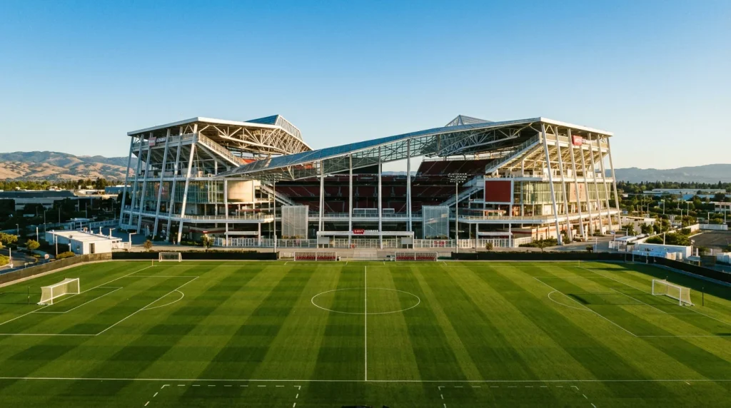 Levi’s Stadium San Francisco soccer field ready for World Cup football matches