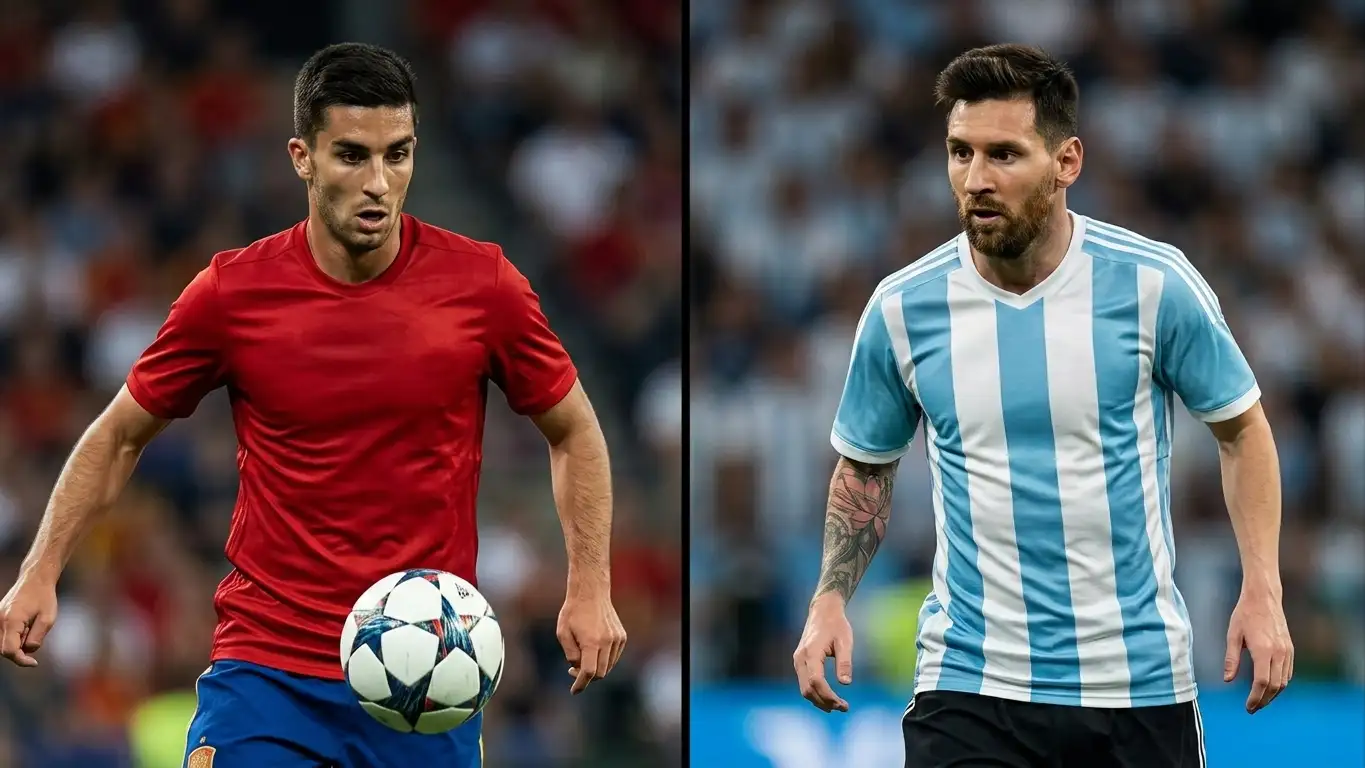 Lionel Messi and Rodri prepare to face off in the World Cup 2026 final